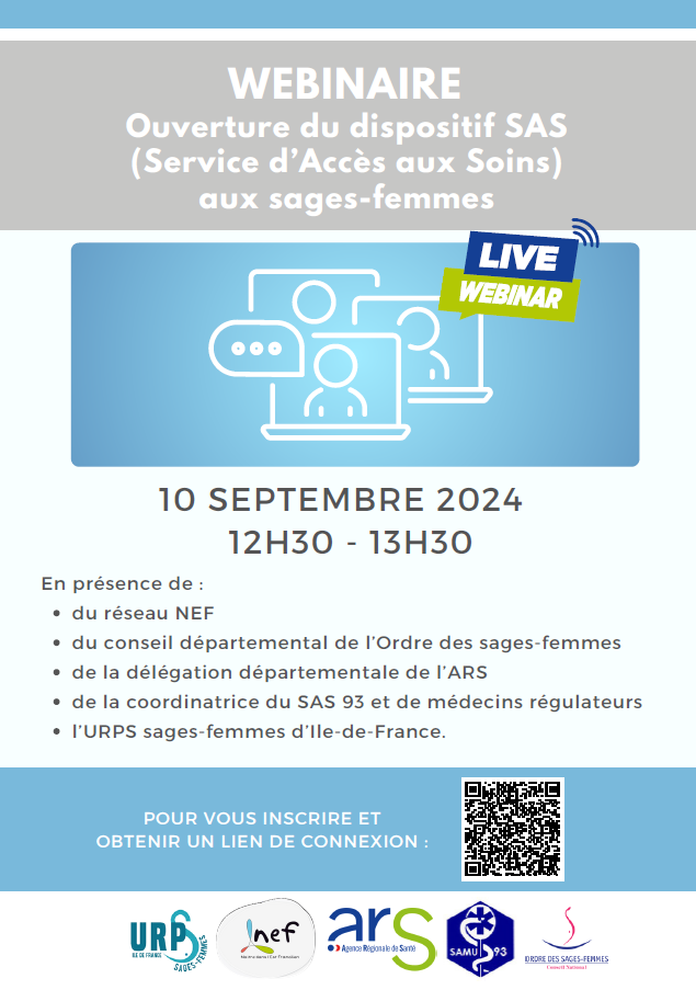 Webinaire d'ouverture du dispositif SAS dans le 93