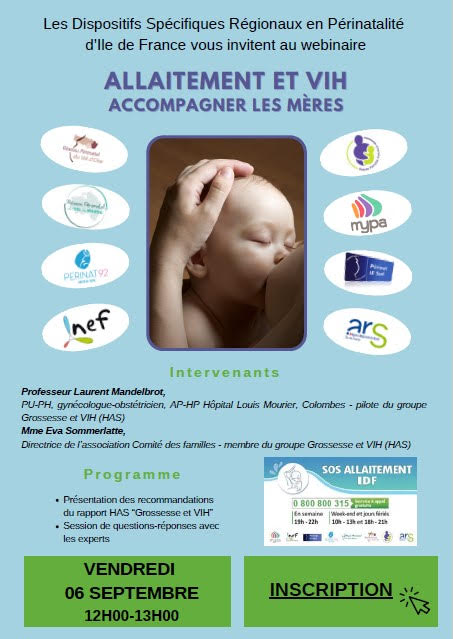 Webinaire “Allaitement et VIH : accompagner les mères”