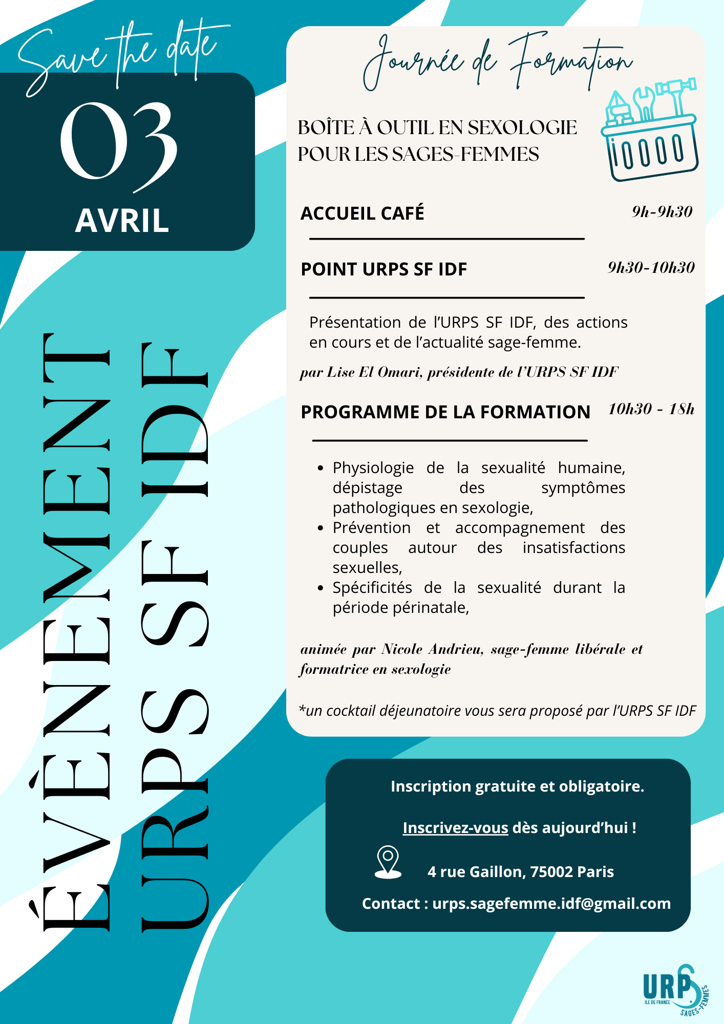 Journée de formation URPS SF IDF