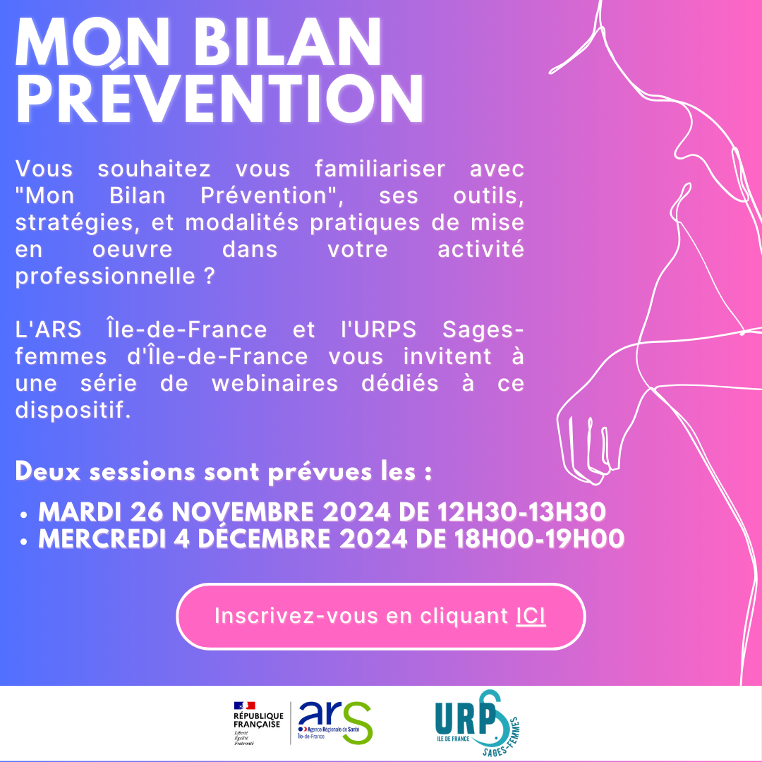 Webinaire "Mon bilan prévention"