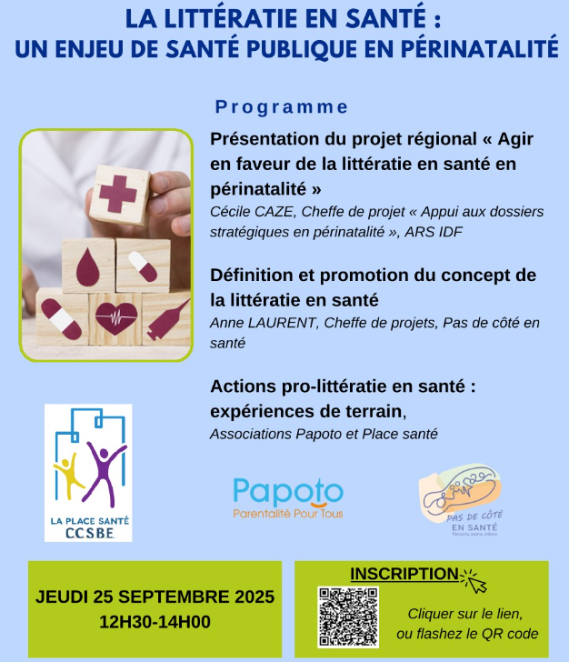 Webinaire : La littératie en santé : un enjeu de santé publique en périnatalité