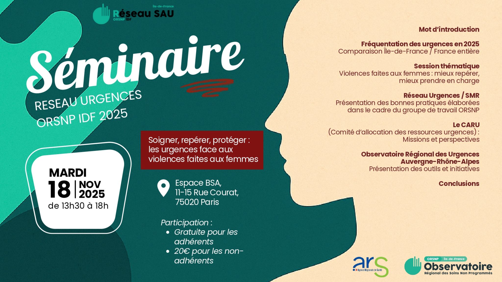 Séminaire - Soigner, repérer, protéger : Les urgences face aux violences faites aux femmes